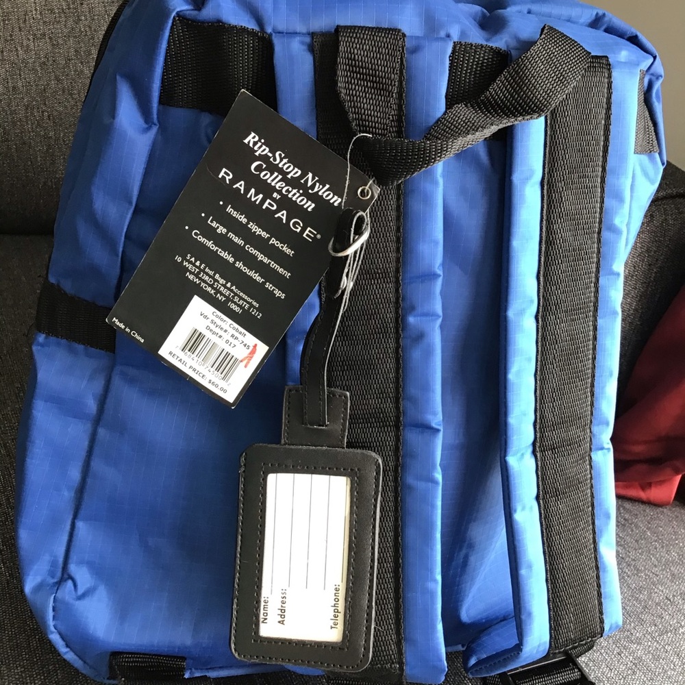 Rampage Rip-Stop Nylon Collection Backpack NWT - Picture 5 of 15